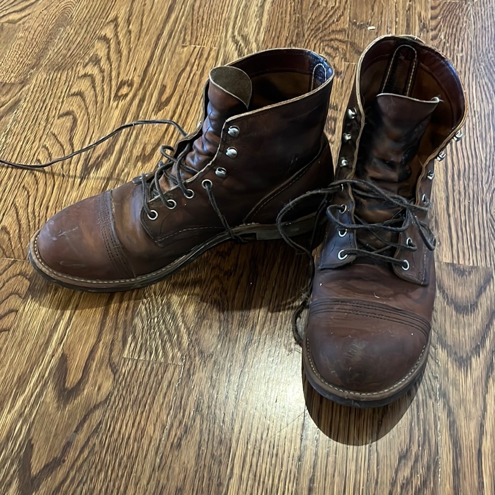 Red wing boots